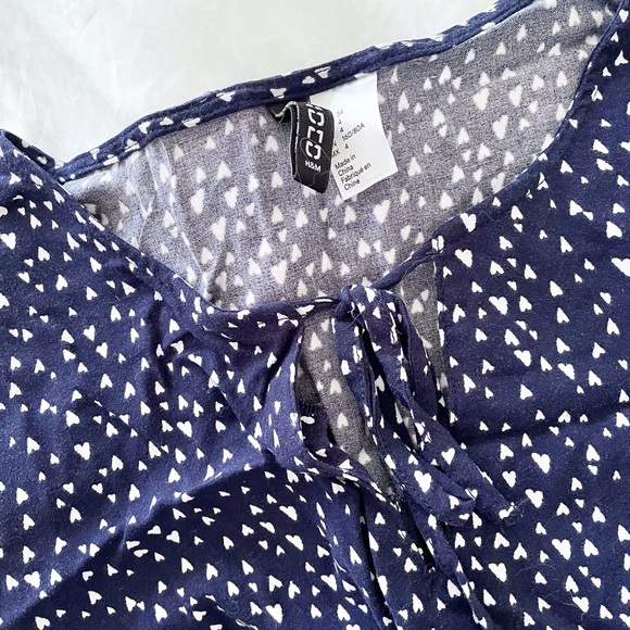 Heart Pattern Mini Dress - Picture 6 of 6